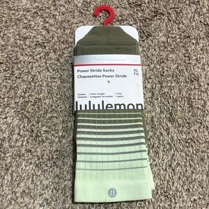lululemon athletica Green Power Stride Socks
